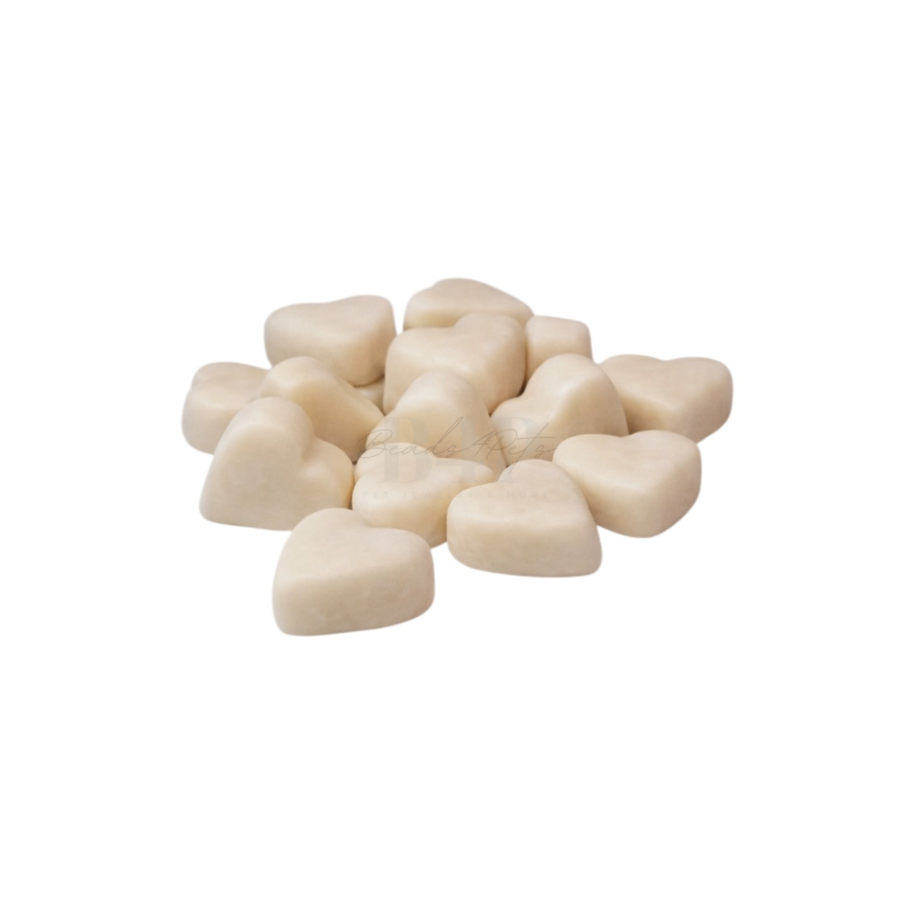 Beads4Pets | Schapenvet hartjes knoflook - 220 gram