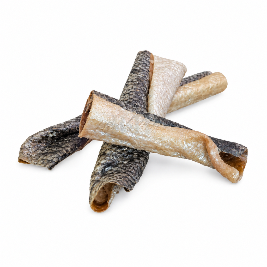 Beads4Pets | Zalmhuid met vlees - 100 gram