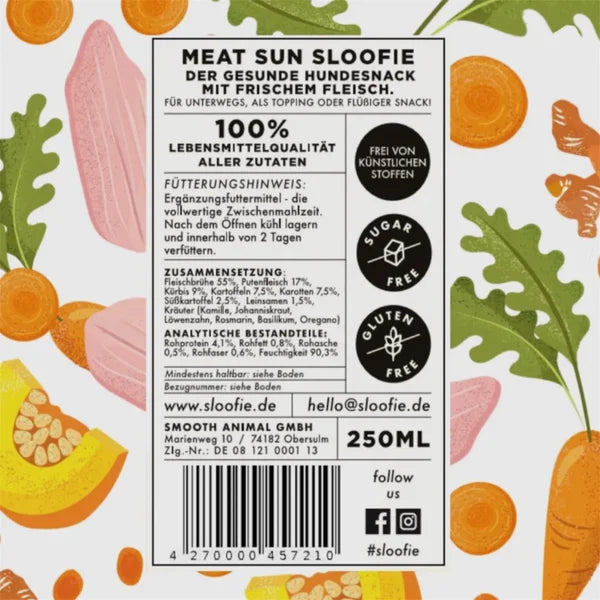 Sloofie | Meat Sun / Kalkoen - 250 ml
