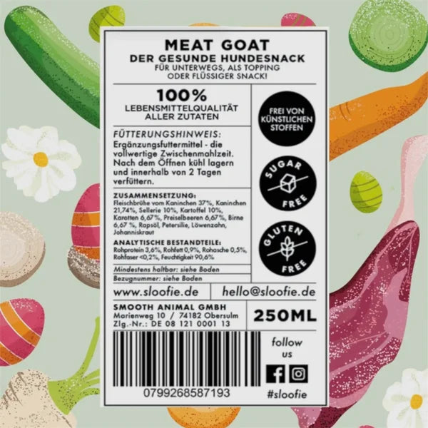 Sloofie | Meat Goat / Geit - 250 ml